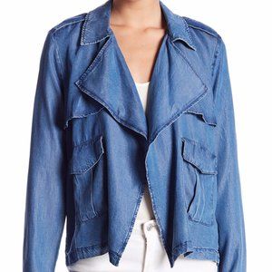 Splendid Drape Front Jacket